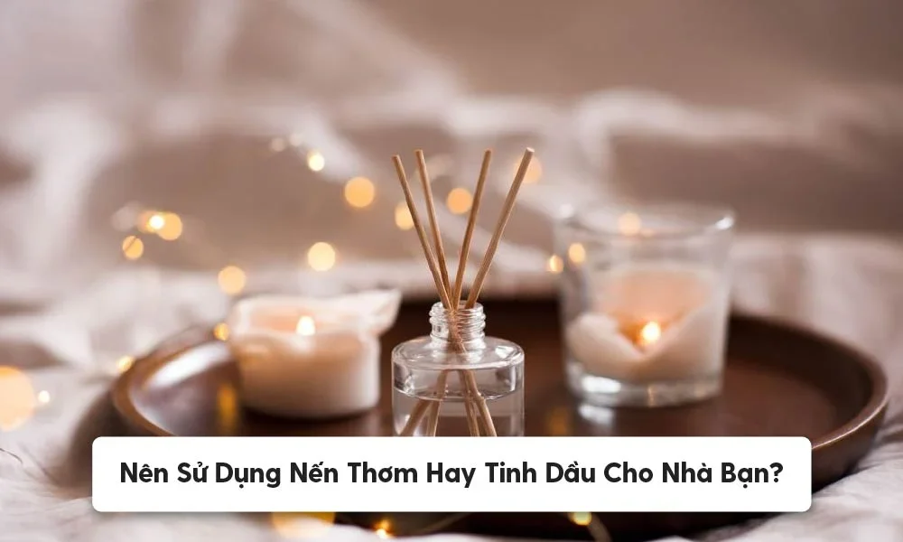 Nên Sử Dụng Nến Thơm Hay Tinh Dầu Cho Không Gian Nhà Bạn?